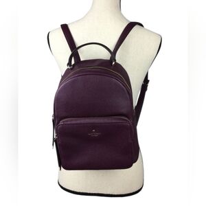 Kate Spade Plum Leather Backpack